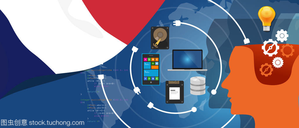 法国信息技术数字基础设施 软件创新与网络连接驱动业务数据流转